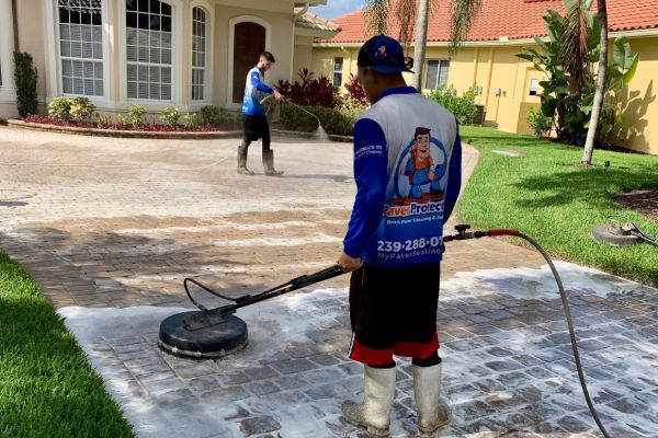 brick paver cleaning and sealing naples fl 02